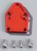 Summit Racing SUM-420002 - Summit Racing&amp;#174; Billet Fuel Pump Block-Off Plates