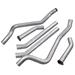 Summit Racing SUM-680102-NM - Summit Racing® Header-Back Dual Exhaust Systems
