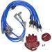 Summit Racing SUM-867803CR - Summit Racing® Volt Max X-TREME Spark PlugWire/Cap and Rotor Kits