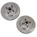 Summit Racing SUM-AR8640PS - Summit Racing® Ultimate Performance Brake Rotors