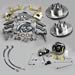 Summit Racing SUM-BK1201 - Summit Racing® Complete Drum-to-Disc Brake Conversion Kits