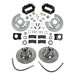 Summit Racing SUM-BK1224 - Summit Racing® Full Wheel Drum-to-Disc Brake Conversion Kits