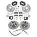 Summit Racing SUM-BK1226 - Summit Racing® Full Wheel Drum-to-Disc Brake Conversion Kits