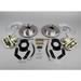 Summit Racing SUM-BK1323 - Summit Racing® Rear Drum-to-Disc Brake Conversion Kits