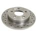 Summit Racing SUM-BR-61042L - Summit Racing® Extreme Performance Cross-Drilled Brake Rotors