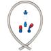 Summit Racing SUM-CARBKIT1 - Summit Racing® Fuel Line Combination Kits
