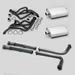 Summit Racing SUM-CBJJ107 - Summit Racing® Dual Exhaust Systems