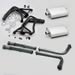 Summit Racing SUM-CBJJ111 - Summit Racing® Dual Exhaust Systems