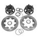 Summit Racing SUM-CTGNHRK-4 - Summit Racing® Circle Track Wheel Hub Assemblies