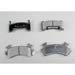 Summit Racing SUM-D154-7070 - Summit Racing&amp;#174; Semimetallic Brake Pads