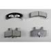 Summit Racing SUM-D369-7259 - Summit Racing® Semimetallic Brake Pads