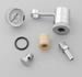 Summit Racing SUM-G1523 - Summit Racing&amp;#174; Sergi Adjustable Single Feed Fuel Line &amp;amp; Gauge Kits