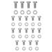 Summit Racing SUM-G1570HS - Summit Racing® Stainless Steel Oil Pan Bolt Kits
