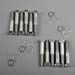 Summit Racing SUM-G1579HS - Summit Racing® Stainless Steel Intake Manifold Bolt Kits