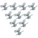 Summit Racing SUM-G1644 - Summit Racing&amp;#174; Self-Ejecting Butterfly Quick-Release Fasteners