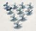 Summit Racing SUM-G1644 - Summit Racing&amp;#174; Self-Ejecting Butterfly Quick-Release Fasteners