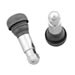 Summit Racing SUM-G1955 - Summit Racing® Chrome Tire Valves