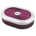 Summit Racing SUM-G282 - Summit Racing&amp;#174; Oval Filter-Top Air Cleaners