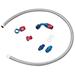 Click here for more information about Summit Racing SUM-G3152 - Summit Racing® Aftermarket Pump to Carburetor Fuel Line Kits