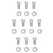 Click here for more information about Summit Racing SUM-G3220 - Summit Racing® Chrome Timing Cover Bolts