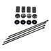 Summit Racing SUM-G4990 - Summit Racing&amp;#174; Fluid Cooler Mounting Kits
