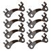 Click here for more information about Summit Racing SUM-G6453 - Summit Racing® Pushrod Guideplates