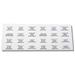 Summit Racing SUM-HK-SAELABELS - Summit Racing® SAE Bolt Bin Labels