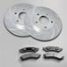 Summit Racing SUM-KAR8609PS - Summit Racing&amp;#174; Ultimate Performance Brake Rotor and Pad Combos