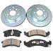 Summit Racing SUM-KAR8202PS - Summit Racing® Ultimate Performance Brake Rotor and Pad Combos