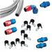 Click here for more information about Summit Racing SUM-PUMPKIT5 - Summit Racing® Fuel Line Combination Kits