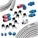 Click here for more information about Summit Racing SUM-PUMPKIT6 - Summit Racing® Fuel Line Combination Kits