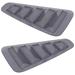 Silverhorse Racing S297-300 - SilverHorse Racing Flush-Mount Quarter Vent Louvers