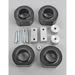 TeraFlex 001381200 - TeraFlex Suspension Budget Boost Coil Spring Spacers