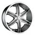 Click here for more information about Baccarat Wheels 2160C-22918 - Baccarat Outrage Series Chrome Wheels