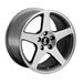 Click here for more information about Detroit Wheels 815-7965M - Detroit Wheels 2003 Machined Silver Cobra Wheels