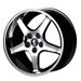 The Wheel Group 830-7965C - Detroit Wheels Cobra R Chrome Wheels
