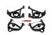 Click here for more information about UMI Performance 303133-B - UMI Performance Front Non-Adjustable Upper and Lower A-Arm Kits