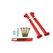 Click here for more information about UMI Performance 4029-R - UMI Performance Control Arm Reinforcement Brace Kits