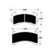 Click here for more information about U.S. Brake 1251-2154 - U.S. Brake C2 Compound Brake Pads