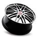 Click here for more information about Victor Equipment Wheels 2210VIL505130S71 - Victor Equipment Wheels Le Mans Hyper Silver Wheels with Mirror-Cut Lip