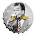 Click here for more information about Genuine Hotrod Hardware KEG004 - Genuine Hotrod Hardware® Wall Clocks