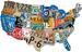 Click here for more information about Genuine Hotrod Hardware PS044 - Genuine Hotrod Hardware® USA License Plate Map Signs