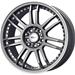 Click here for more information about Voxx Wheel 565-5001-38GMU - Voxx Wheels TU-3 Gunmetal Machined Undercut Wheels