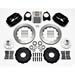 Wilwood Disc Brakes 140-6154 - Wilwood Superlite 6 Big Brake Front Disc Brake Kits