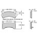 Click here for more information about Wilwood Disc Brakes 15A-6219K - Wilwood PolyMatrix A Compound Brake Pads