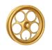 Click here for more information about Weld Racing 786-15000 - Weld Racing Magnum Drag 2.0 Gold Anodized Wheels
