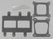 Weiand 6904WIN - Weiand Supercharger to Manifold Gaskets