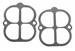 Weiand 8984 - Weiand Hi-Ram Replacement Intake Manifold Gaskets