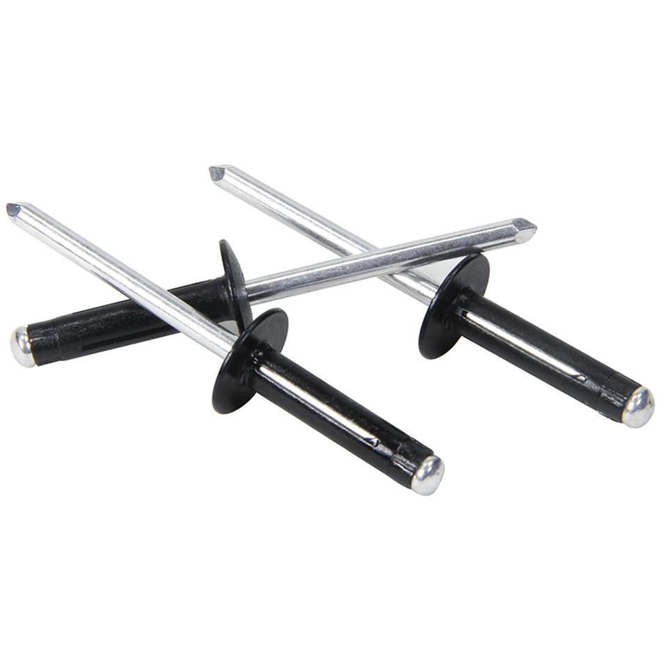 Allstar Rivets TriFold Blind Rivets 3/16" Rivet 1/2" Head Alum Black