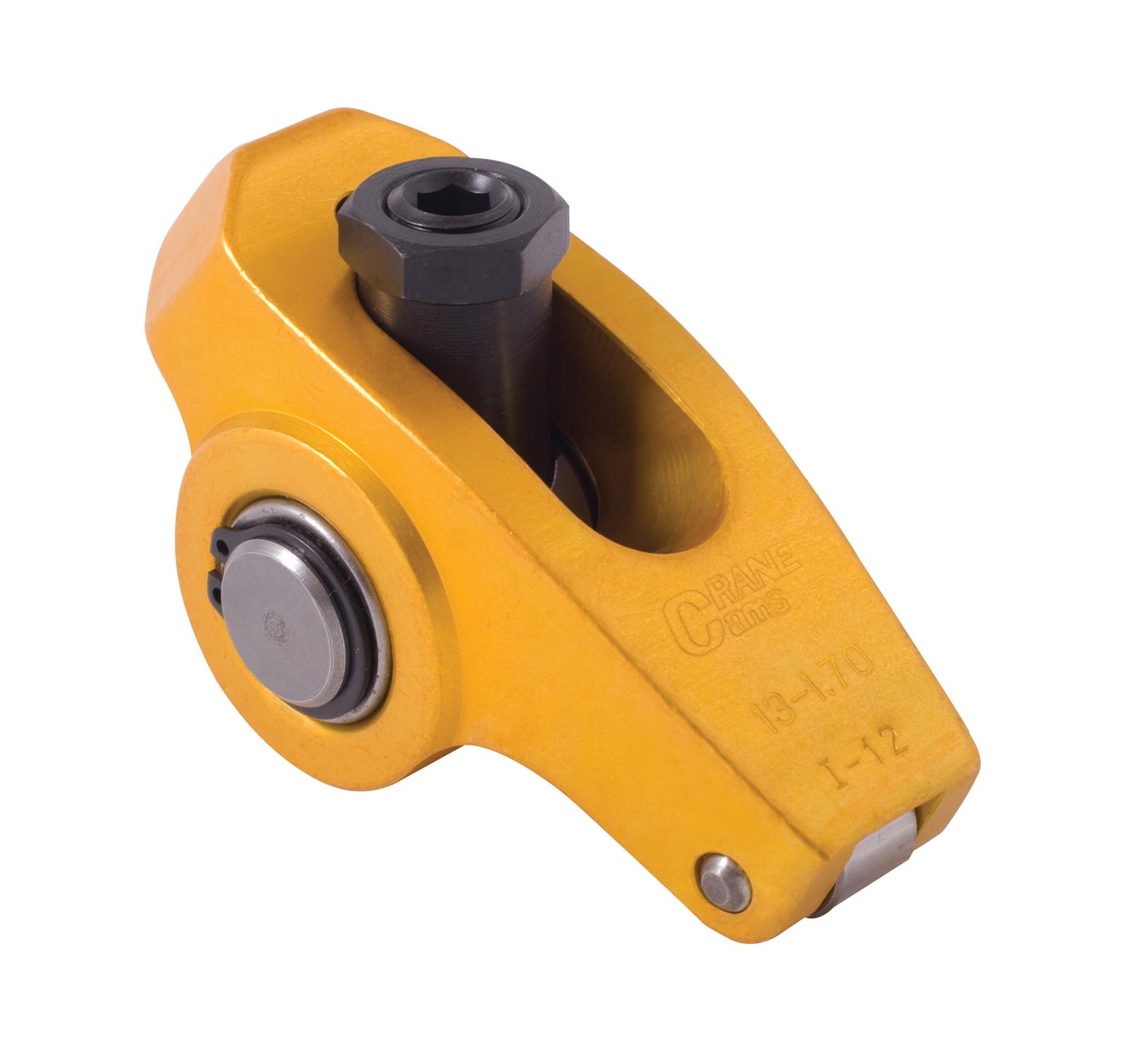 Crane Cams Rocker Arm Stud Mount Full Roller Aluminum 1.7 Ratio Fits 7/